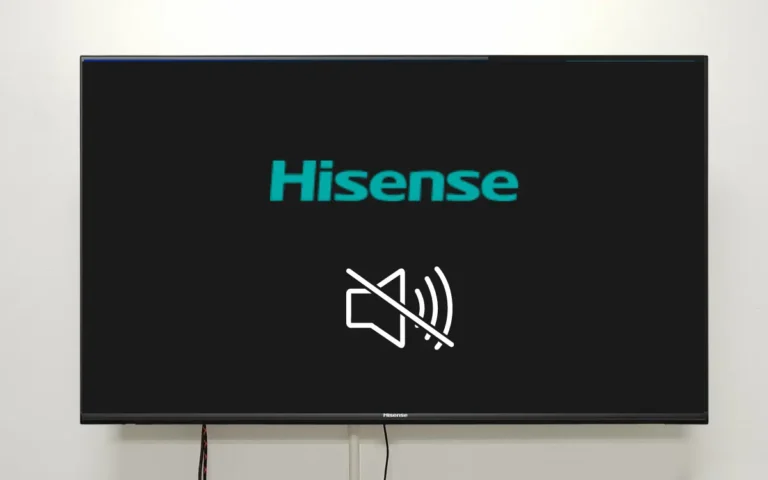 Hisense TV No Sound (Possible Causes & Their Fixes)