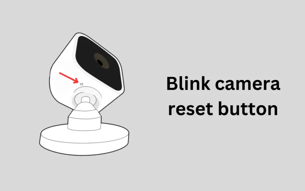 Blink mini reset button