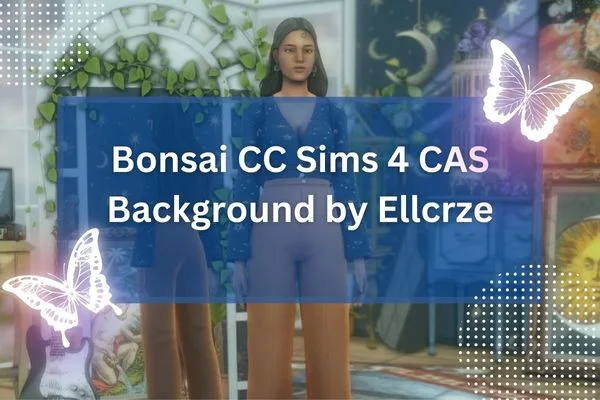 Bonsai CC Sims 4 CAS Background by Ellcrze