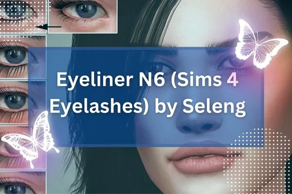 Eyeliner N6 (Sims 4 Eyelashes) by Seleng