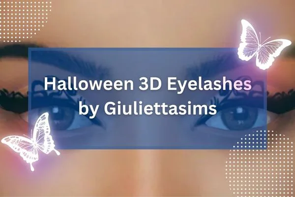 Halloween 3D Eyelashes by Giuliettasims