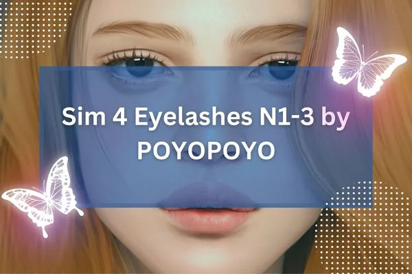 Sims 4 Doll Eyelashes by Miiko (1)