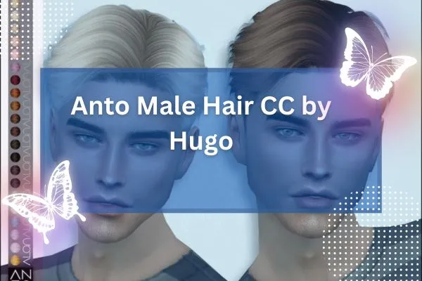 Anto Male Hair CC by Hugo