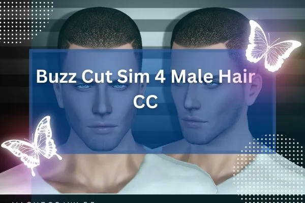 Buzz Cut Sim 4 Male Hair CC