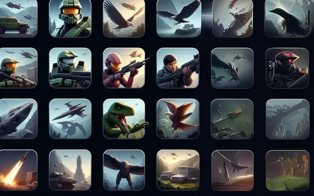 Halo Game Icons