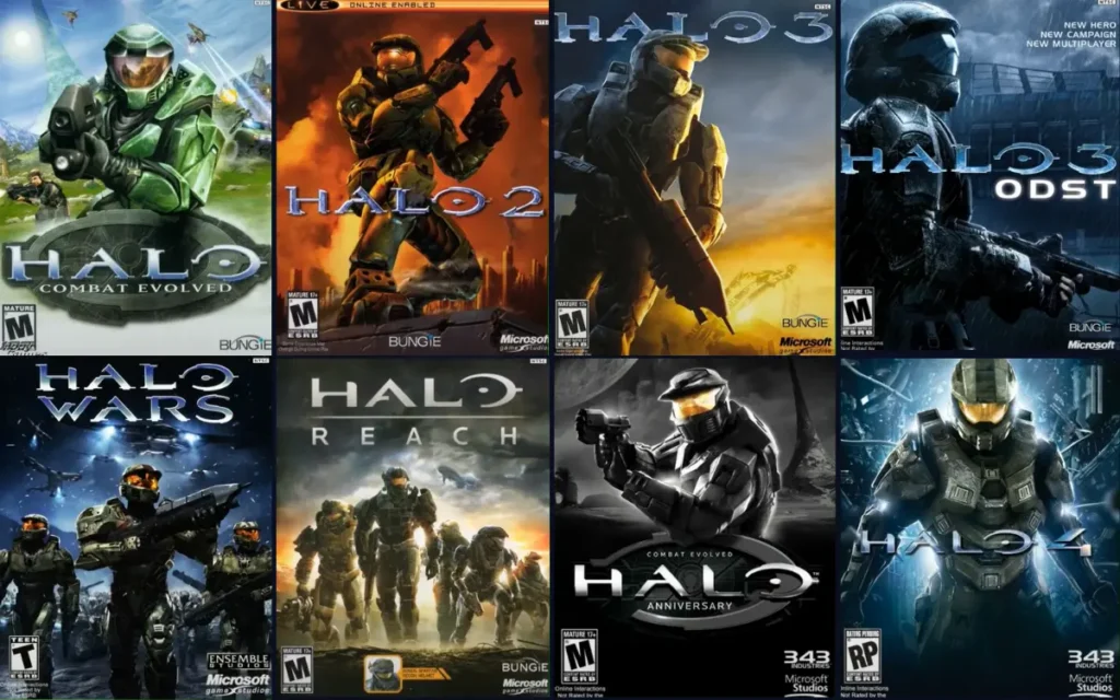 Halo Game Icons Banners