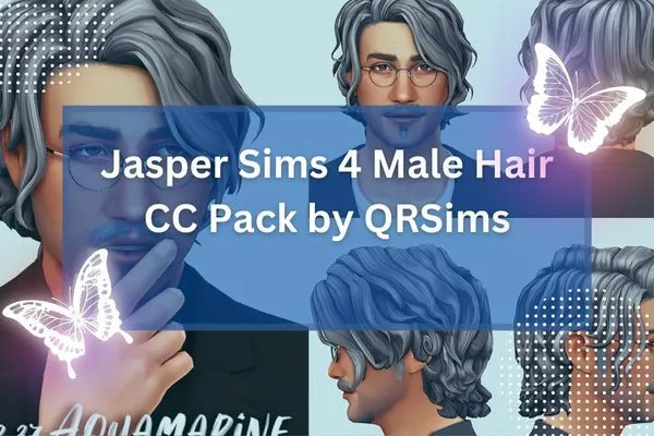 Jasper Sims 4 Male Hair CC Pack by QRSims-resized