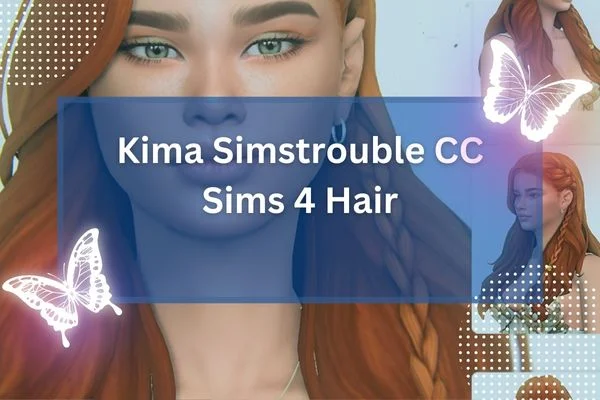 Kima Simstrouble CC Sims 4 Hair