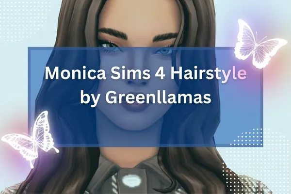 Monica Sims 4 Hairstyle by Greenllamas-resized