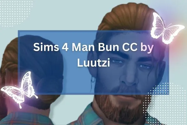 Sims 4 Man Bun CC by Luutzi-resized
