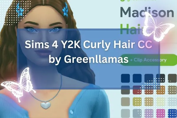 Sims 4 Y2K Curly Hair CC by Greenllamas-resized