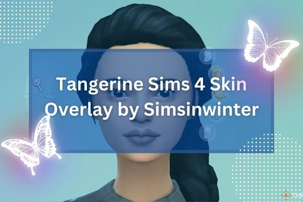 Tangerine Sims 4 Skin Overlay by Simsinwinter