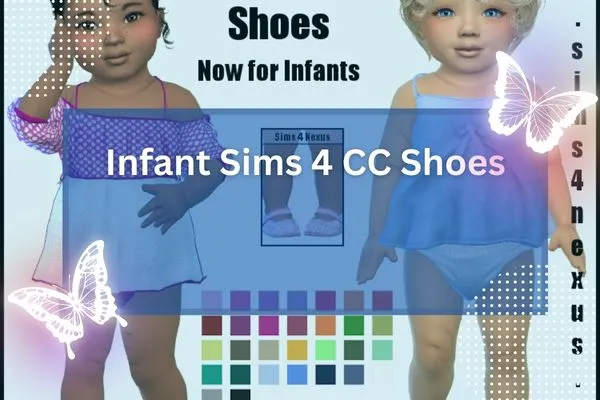 Infant Sims 4 CC Shoes