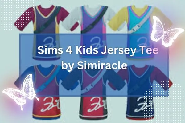 Sims 4 Kids Jersey Tee by Simiracle