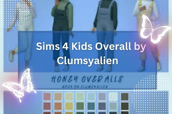 Sims 4 Kids Overall by Clumsyalien