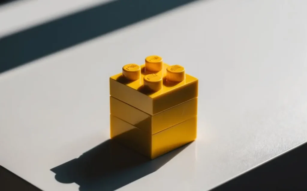 A LEGO brick