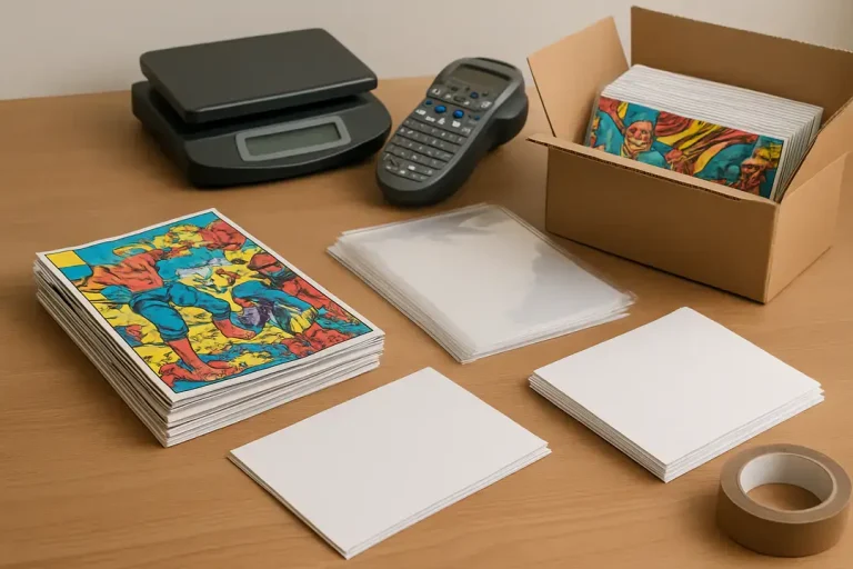Preparing Your Comics for Sale