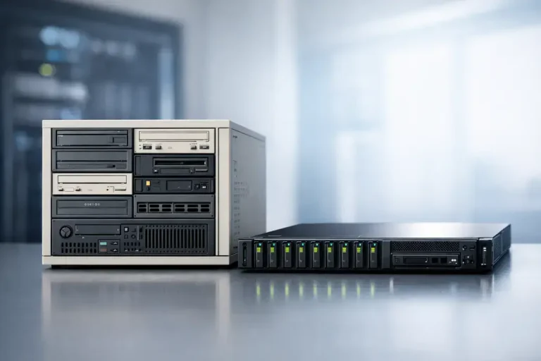 Server tower and rackmount storage unit